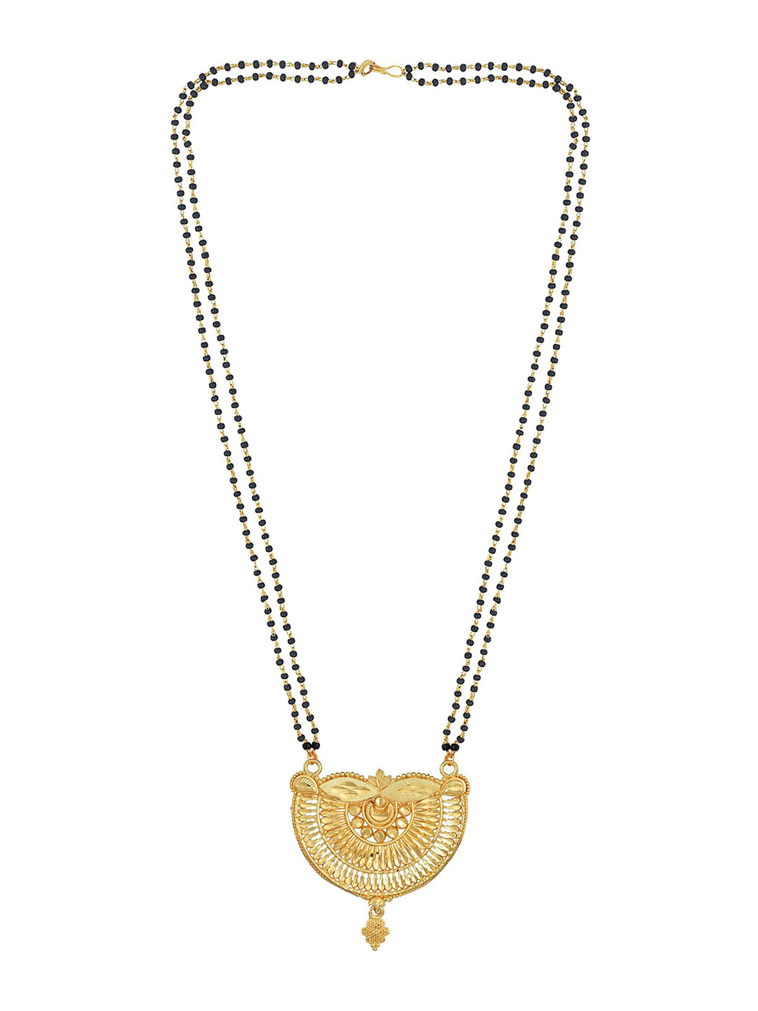 

MEMOIR Gold-Plated Artificial Beads Mangalsutra