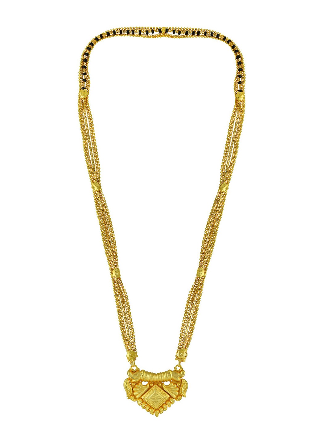 

MEMOIR Gold-Plated Beaded Mangalsutra