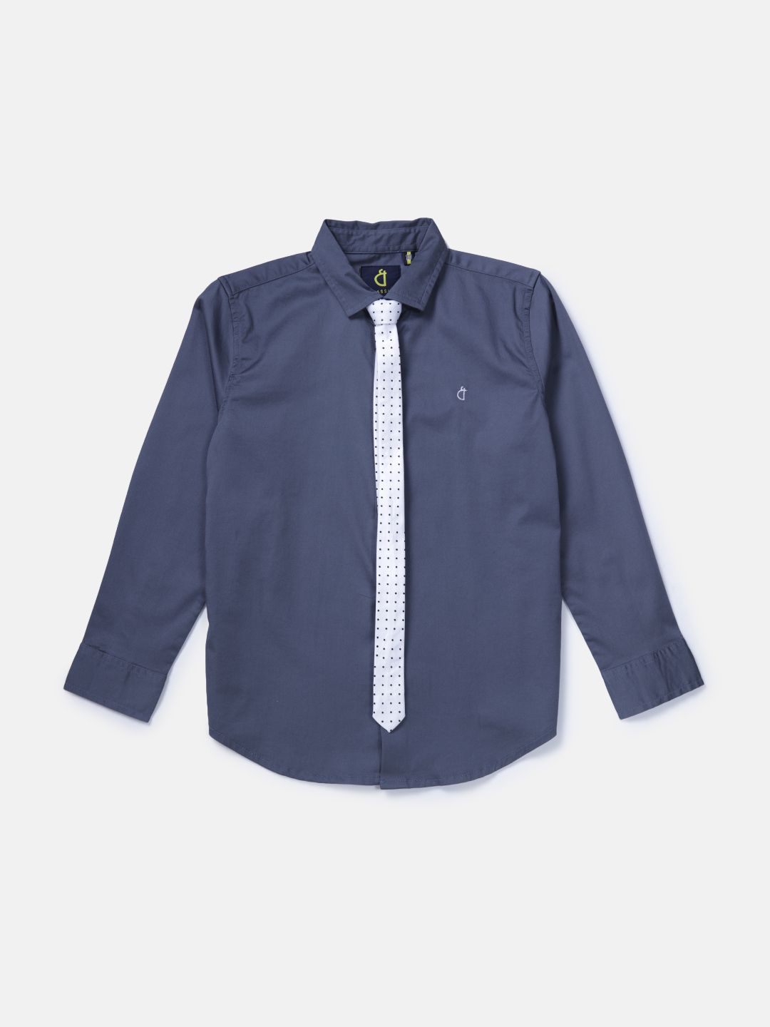 

Gini and Jony Boys Standard Opaque Casual Shirt, Navy blue