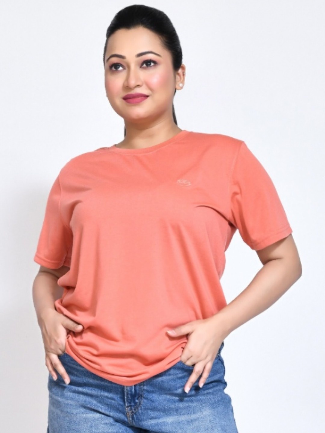 

RAPL Women Pockets T-shirt, Pink