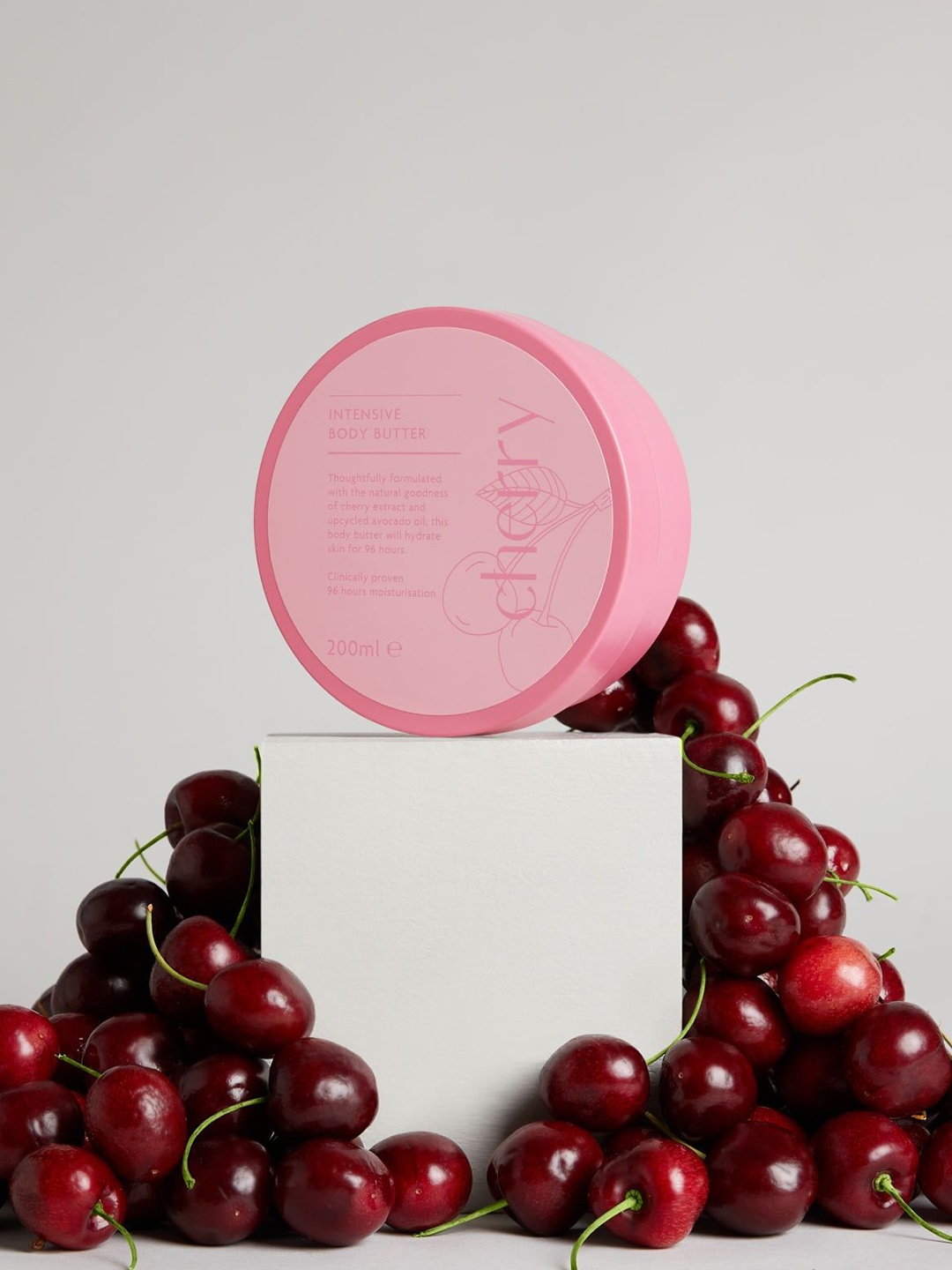 

Marks & Spencer Cherry Body Butter Enriched With Avocado Oil- 200 ml, White
