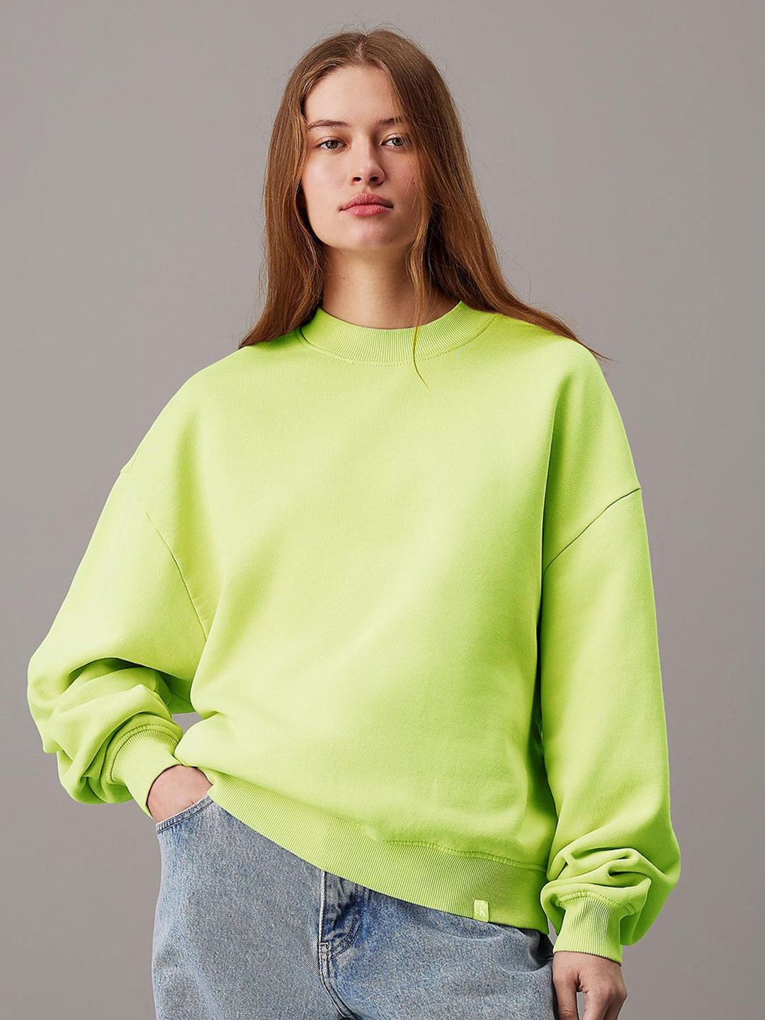 

Kotty Women Oversized Sweatshirt, Green