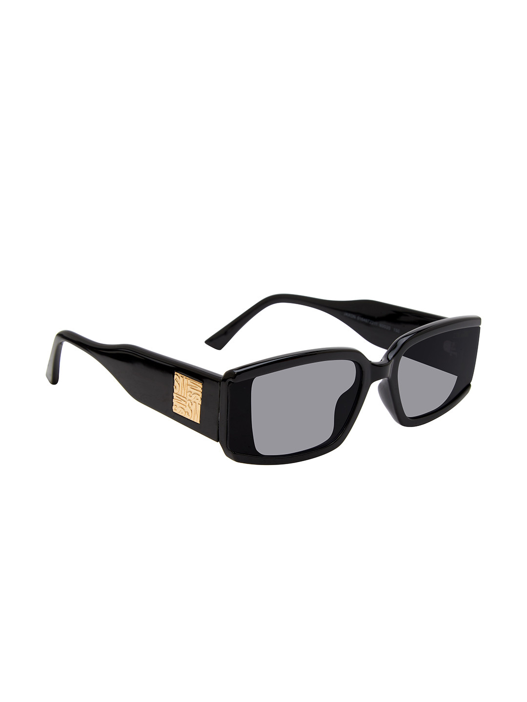 

Steve Madden Unisex Square Sunglasses With UV Protected Lens X17258, Black