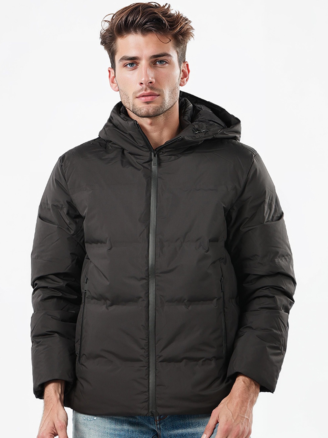 

Celio Men Lightweight Puffer Jacket, Black