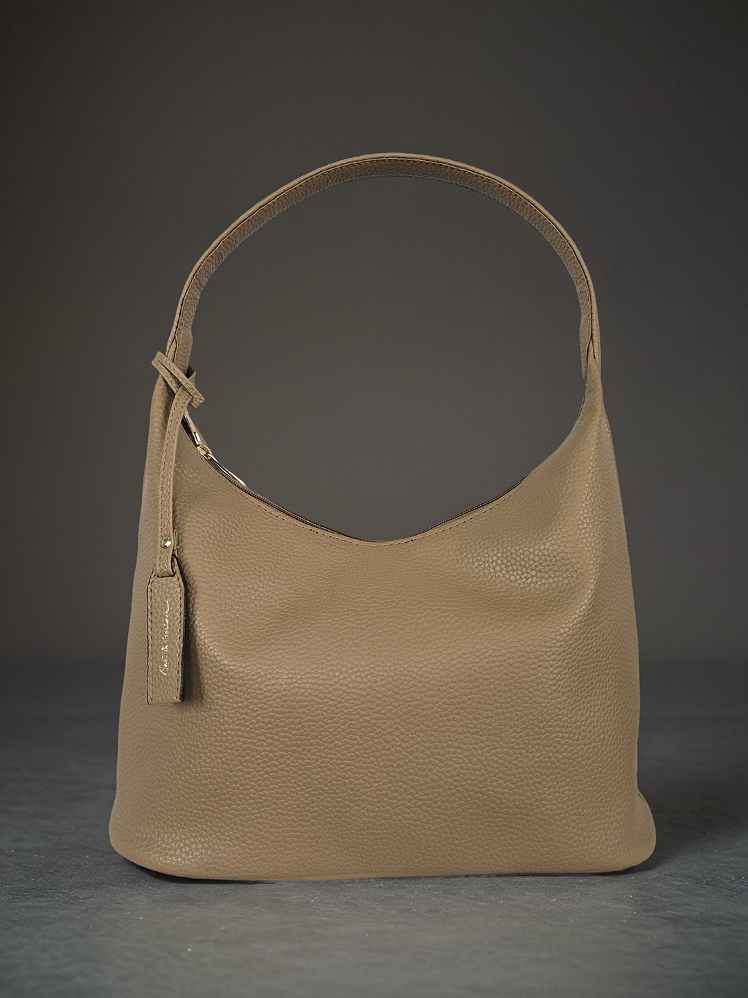 

Mast & Harbour PU Structured Shoulder Bag, Tan