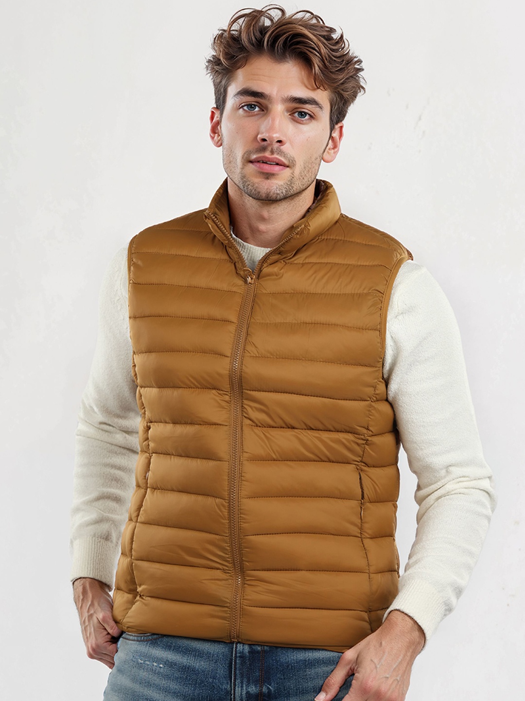 

Celio Men Lightweight Tailored Jacket, Brown