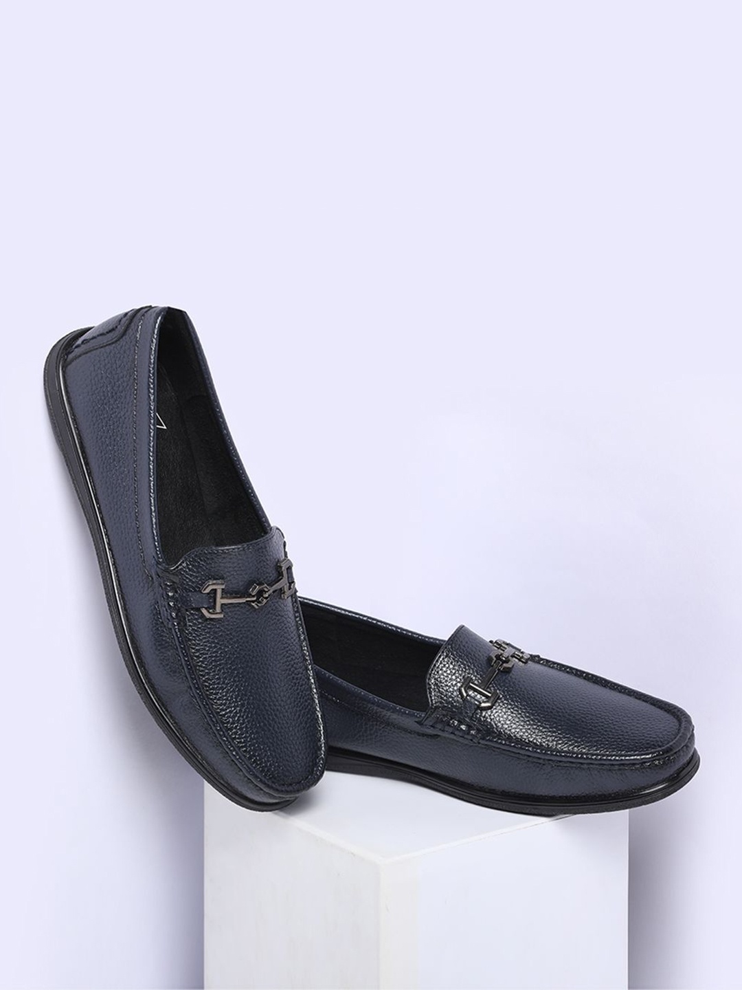 

V8 by Ruosh Men Slip-On Loafers, Navy blue