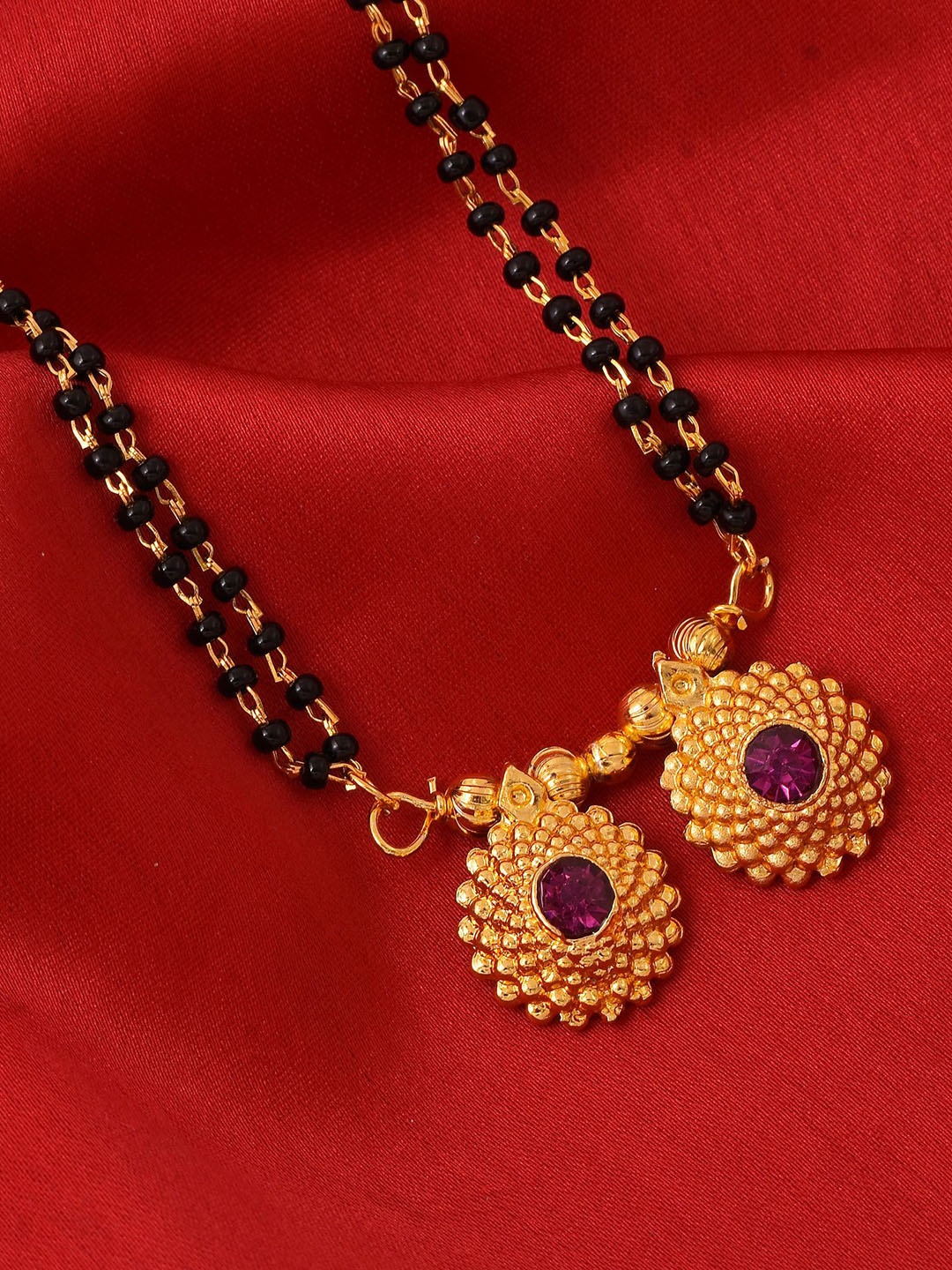 

MEMOIR Gold-Plated Beaded Mangalsutra