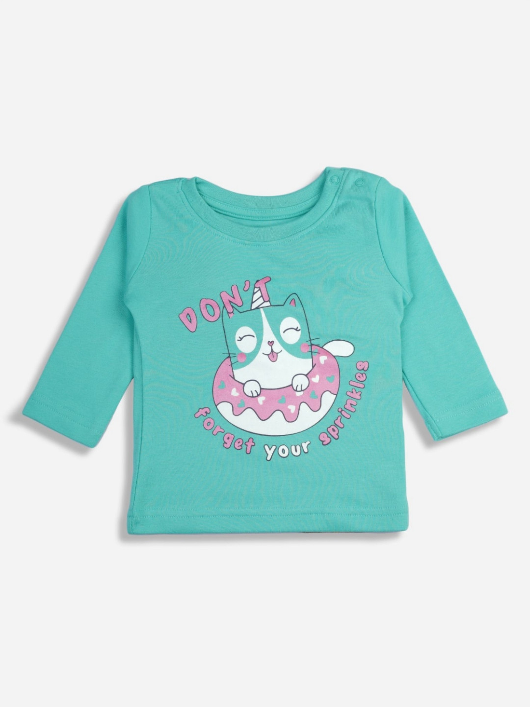 

Bodycare Girls Printed Applique T-shirt, Green