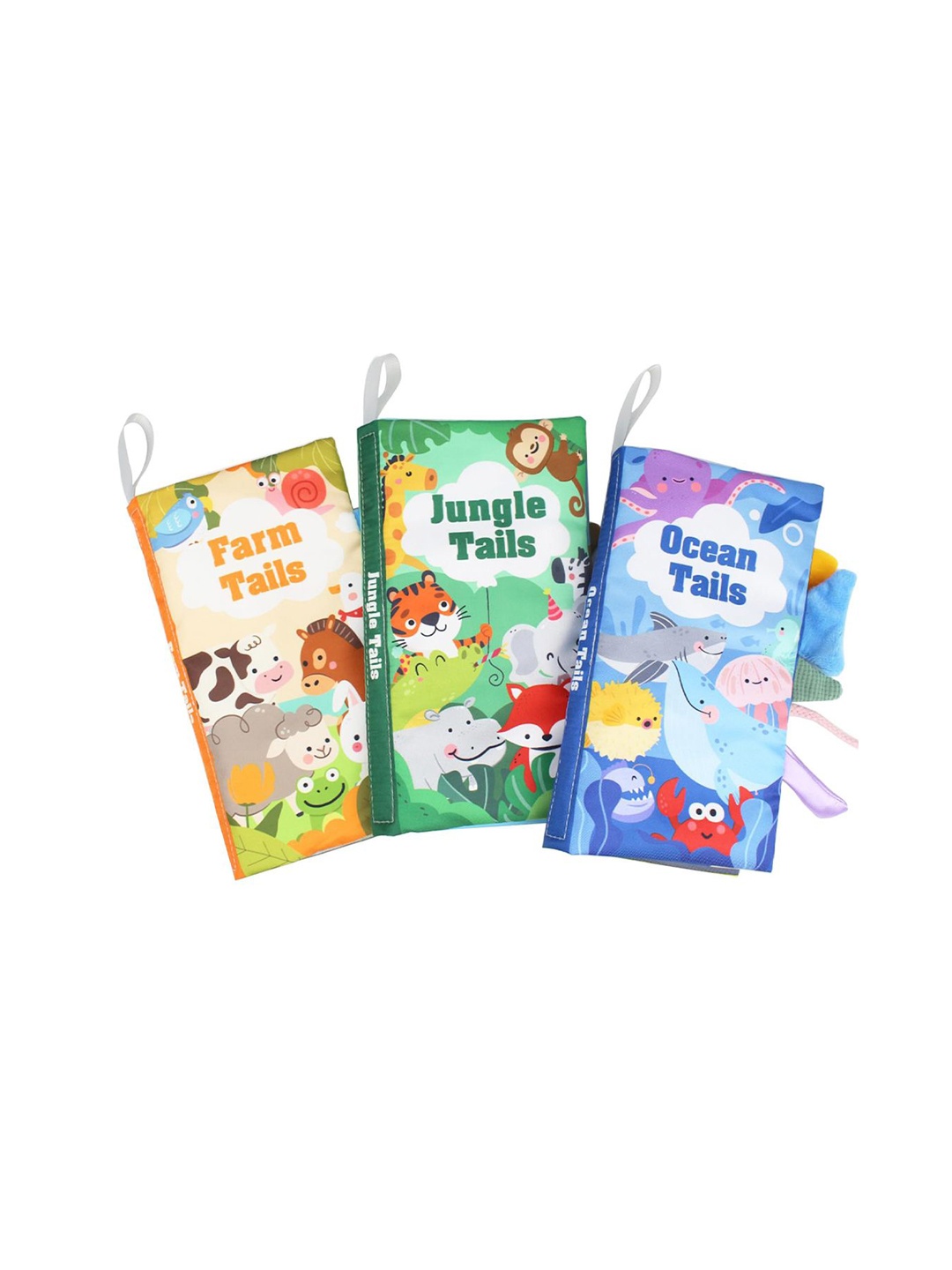 

Kidology Kids Set of 3 Book Toy Learning and Development Toys, Blue