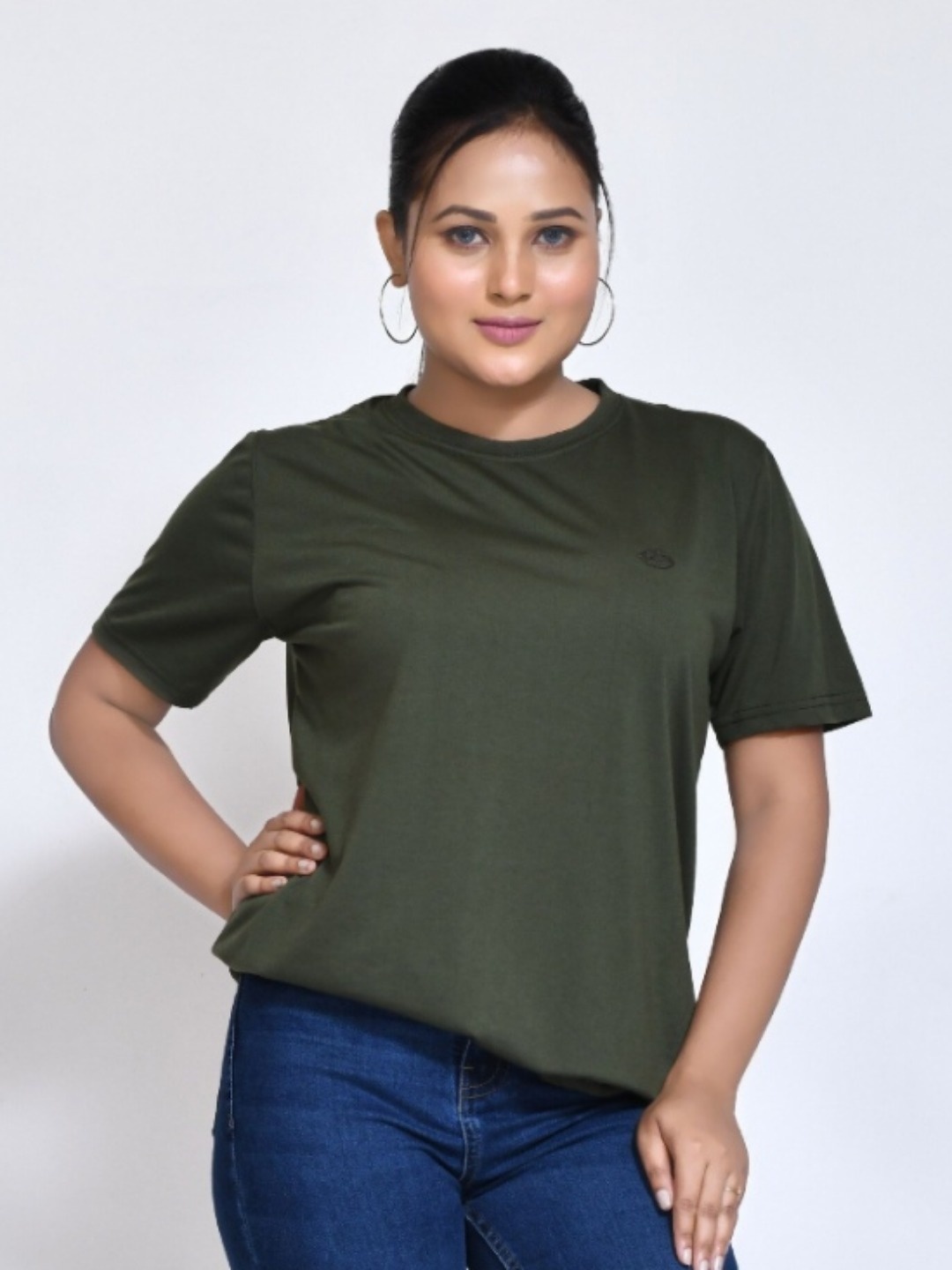 

RAPL Women Pockets T-shirt, Green