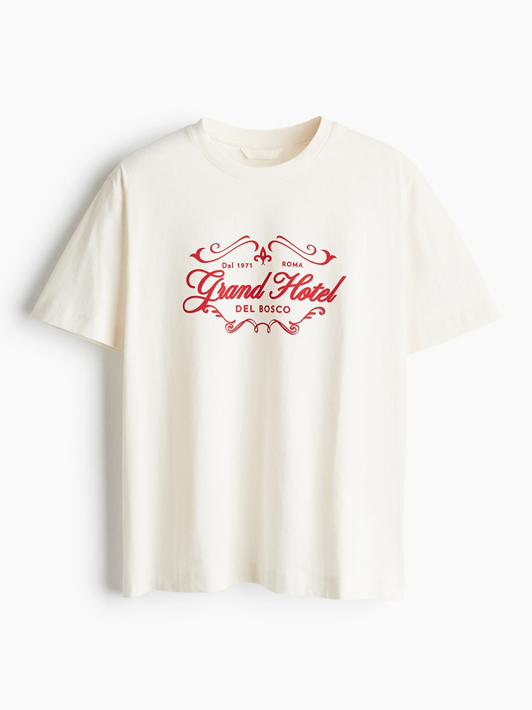 

H&M Women Printed T-shirt, White