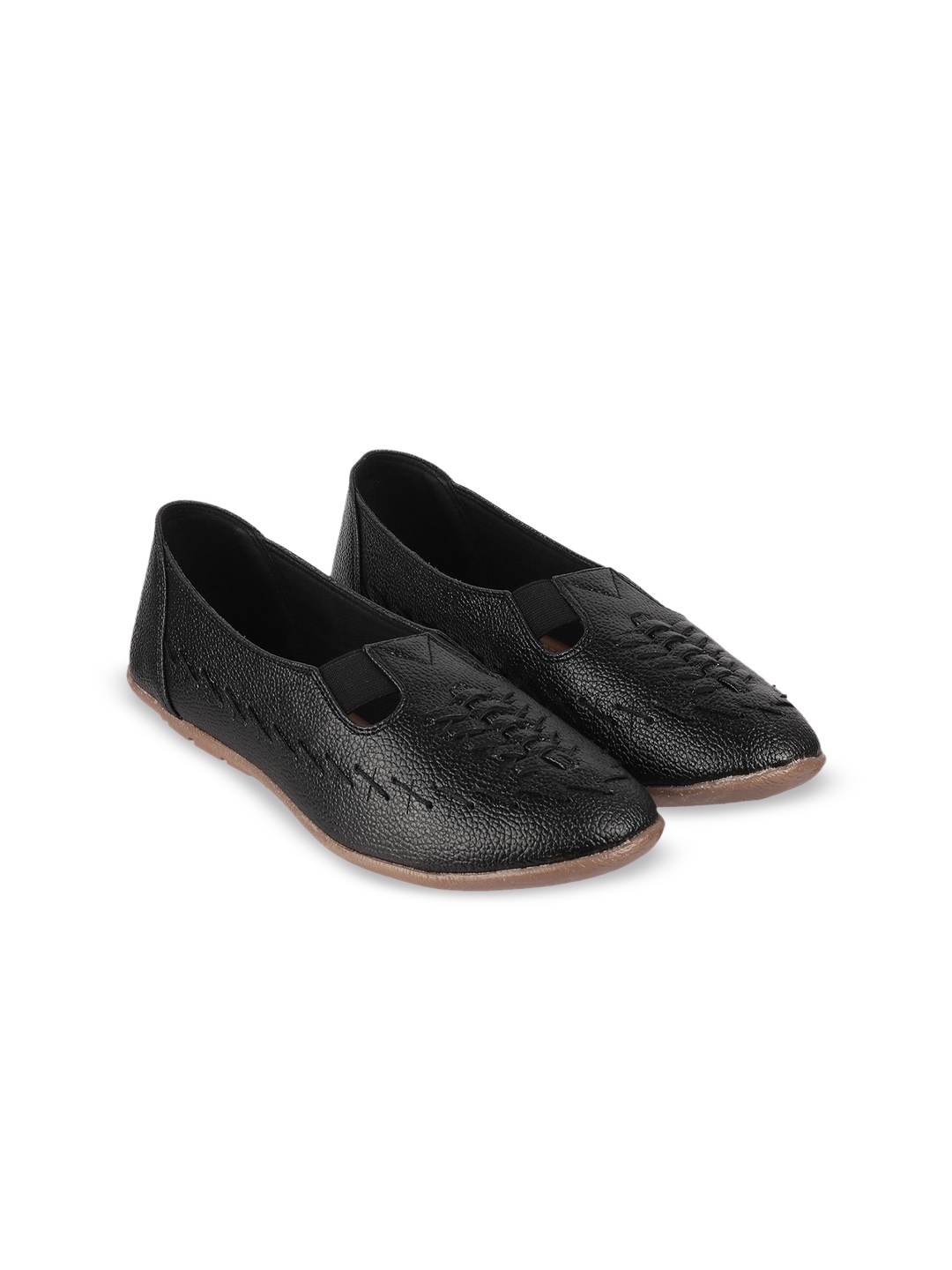 

Lazera Women Laser Cuts Loafers, Black