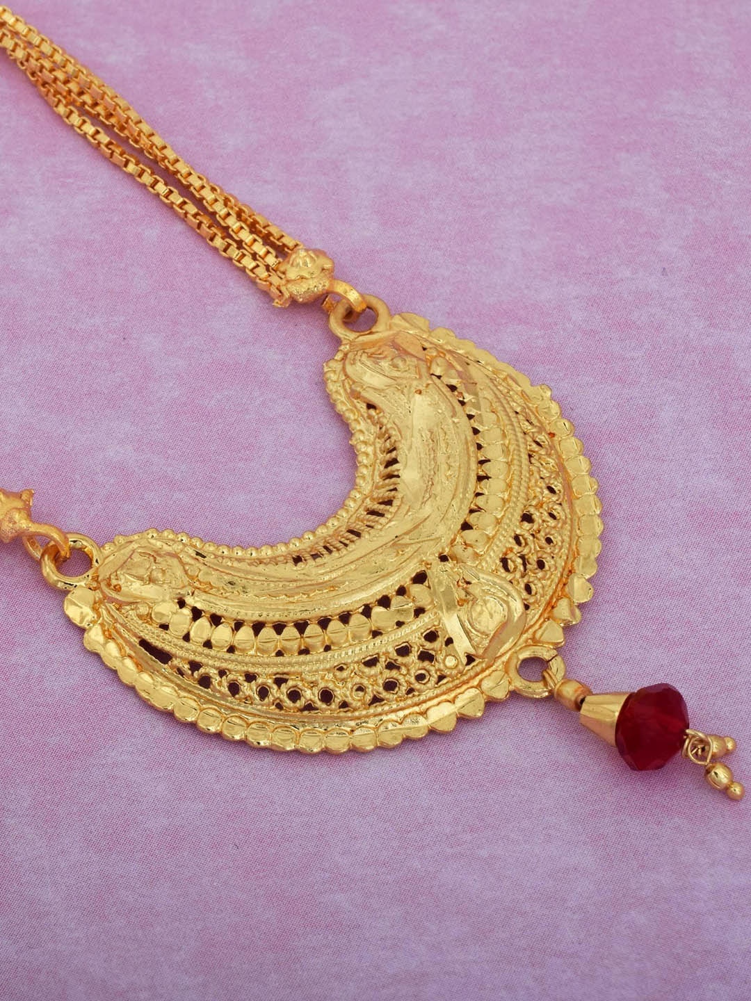 

MEMOIR Gold-Plated Beaded Mangalsutra