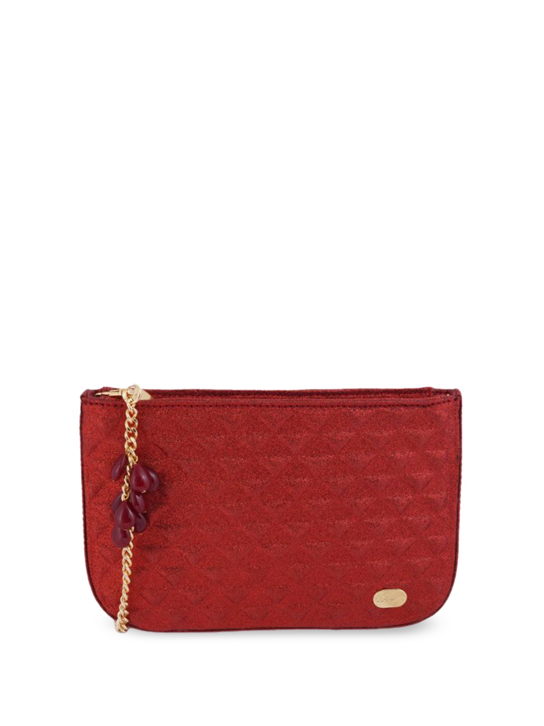 

Cheemo PU Structured Sling Bag, Red