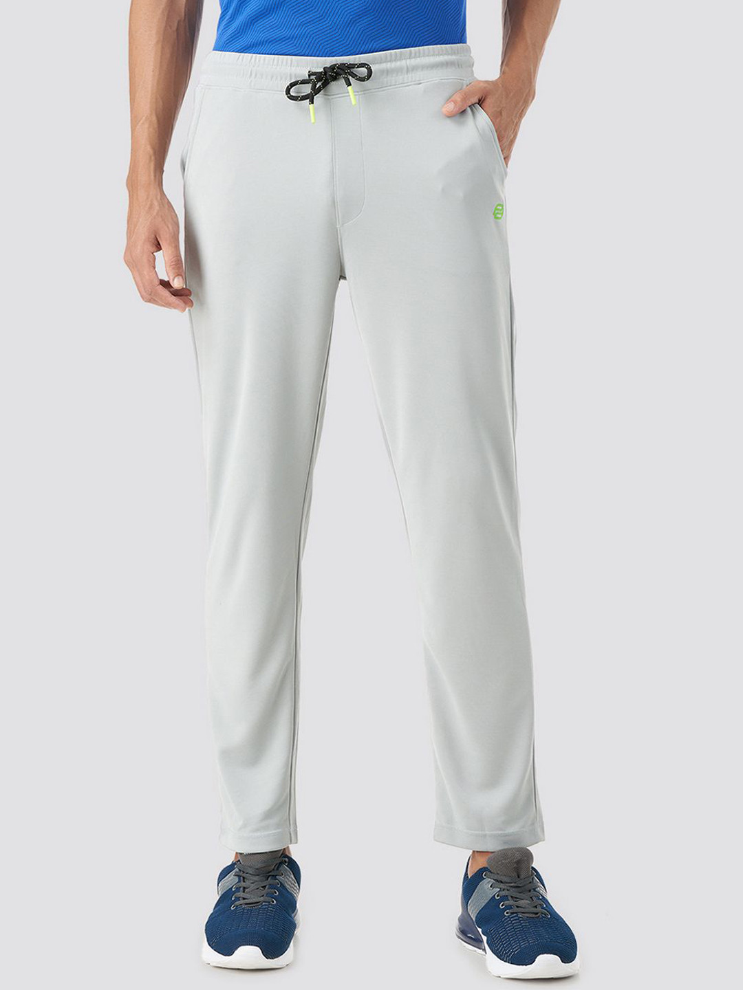

PUMP'D Men Mid-Rise Regular Fit Track Pants, Grey