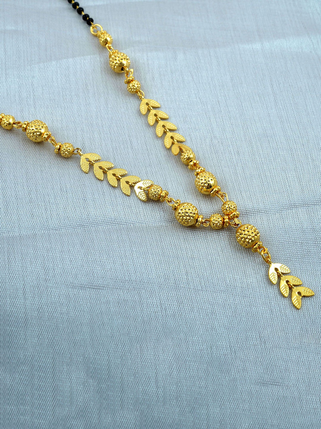 

MEMOIR Gold-Plated Beaded Mangalsutra