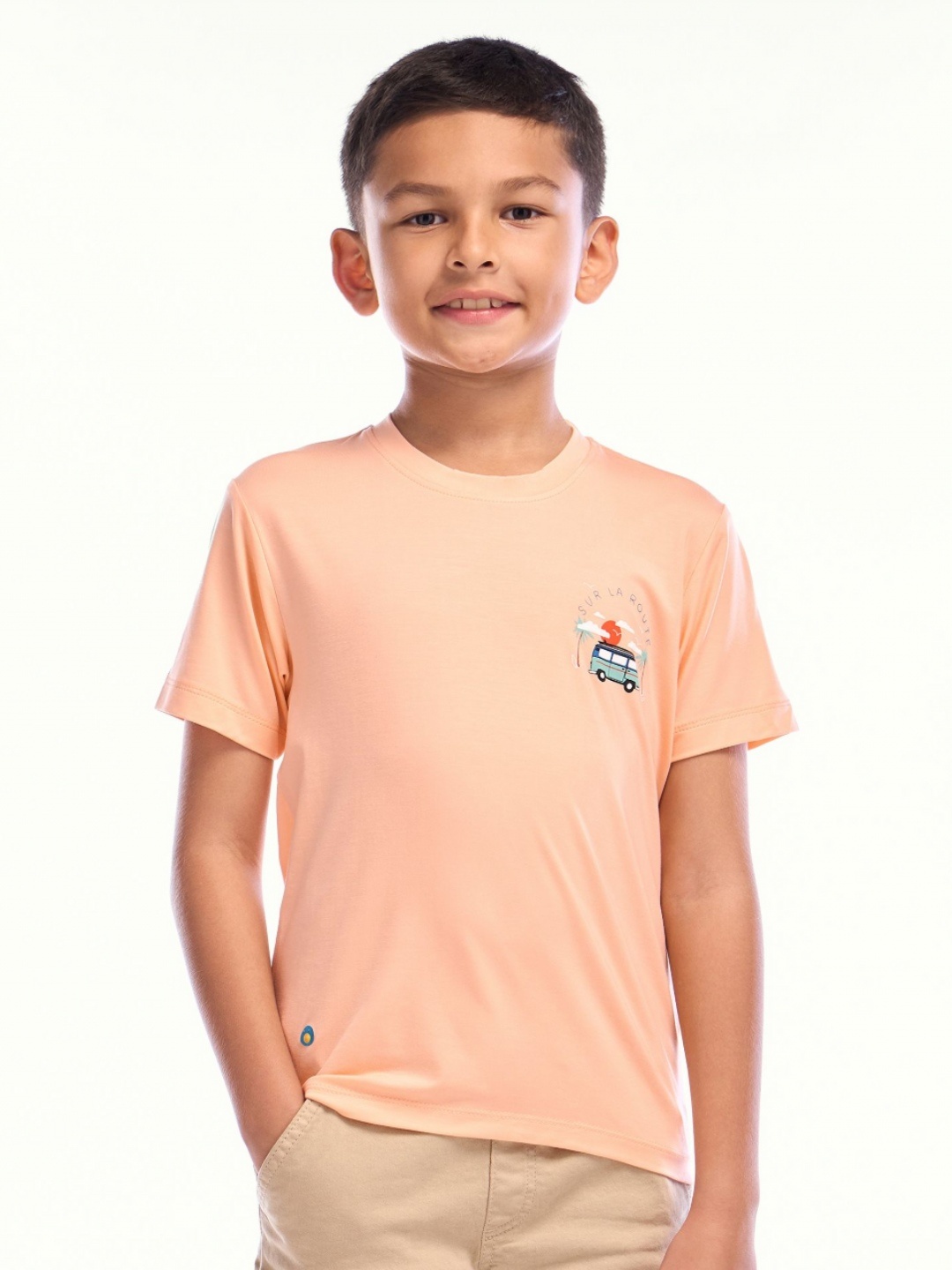 

NO MONDAYS Boys Printed T-shirt, Orange