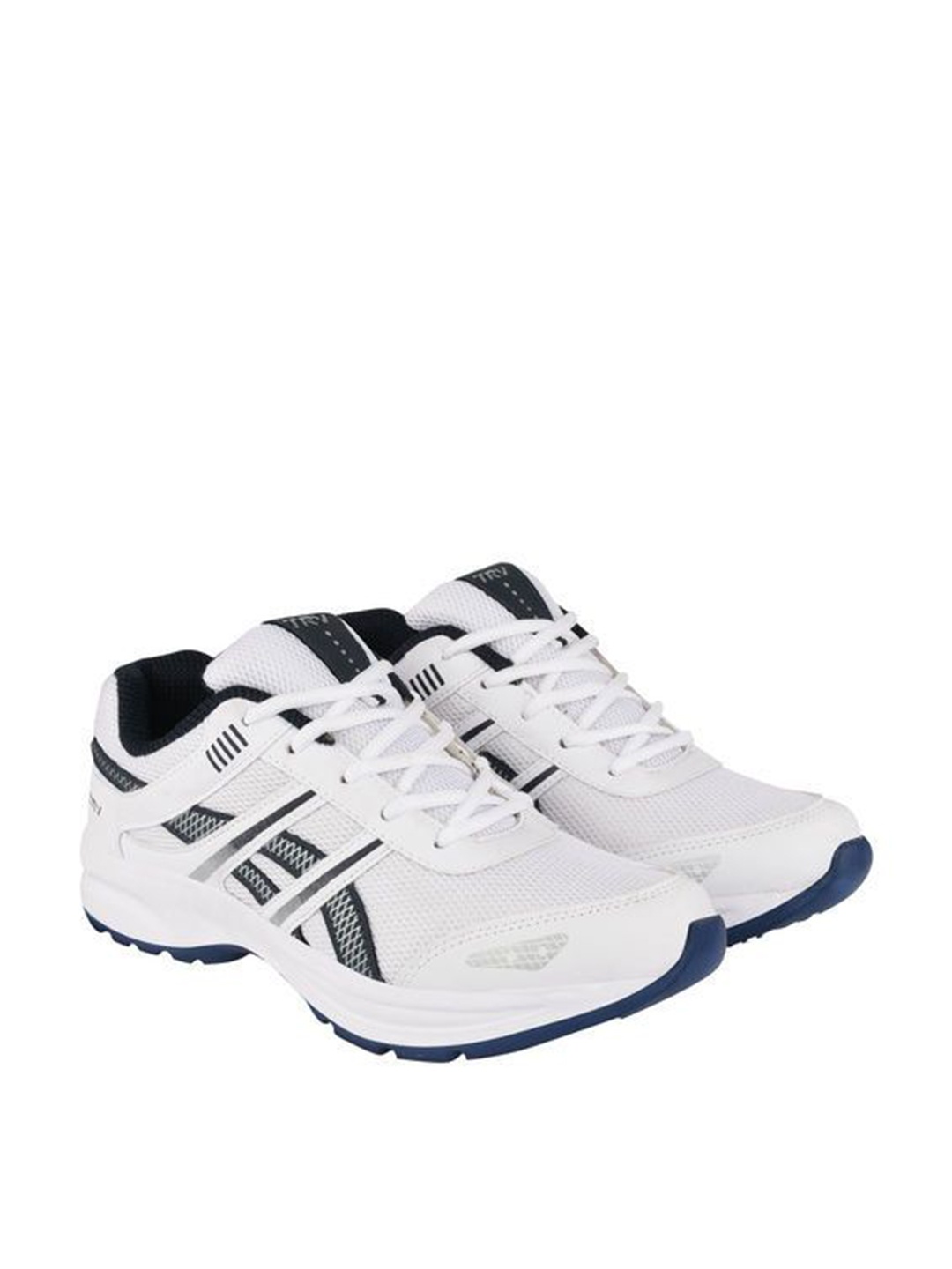 

TRV Men Mesh Running Non-Marking Sports Shoes, White