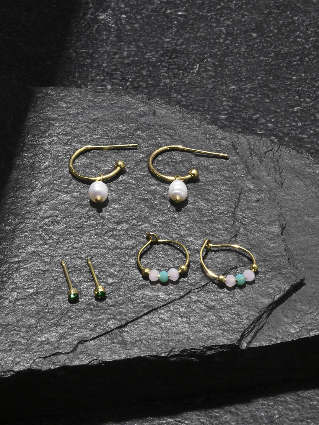 

Accessorize Circular Hoop Earrings, Gold