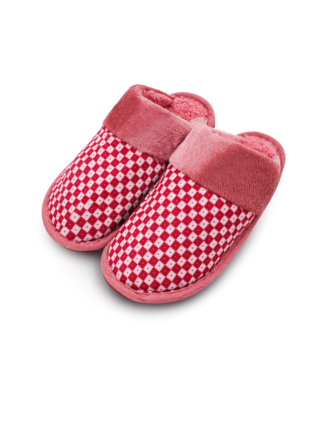 

JENNA Women Printed Room Slippers, Pink