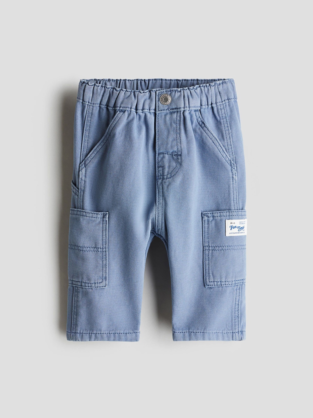 

H&M Boys Patch Pocket Jeans, Blue