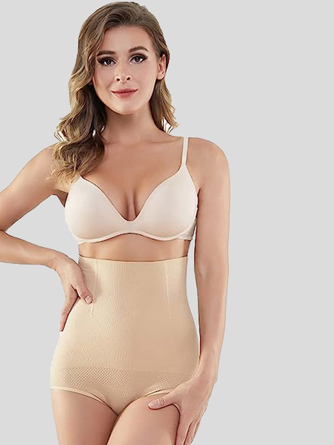 

QIDREZY Women High-Rise Tummy Shapewear, Beige