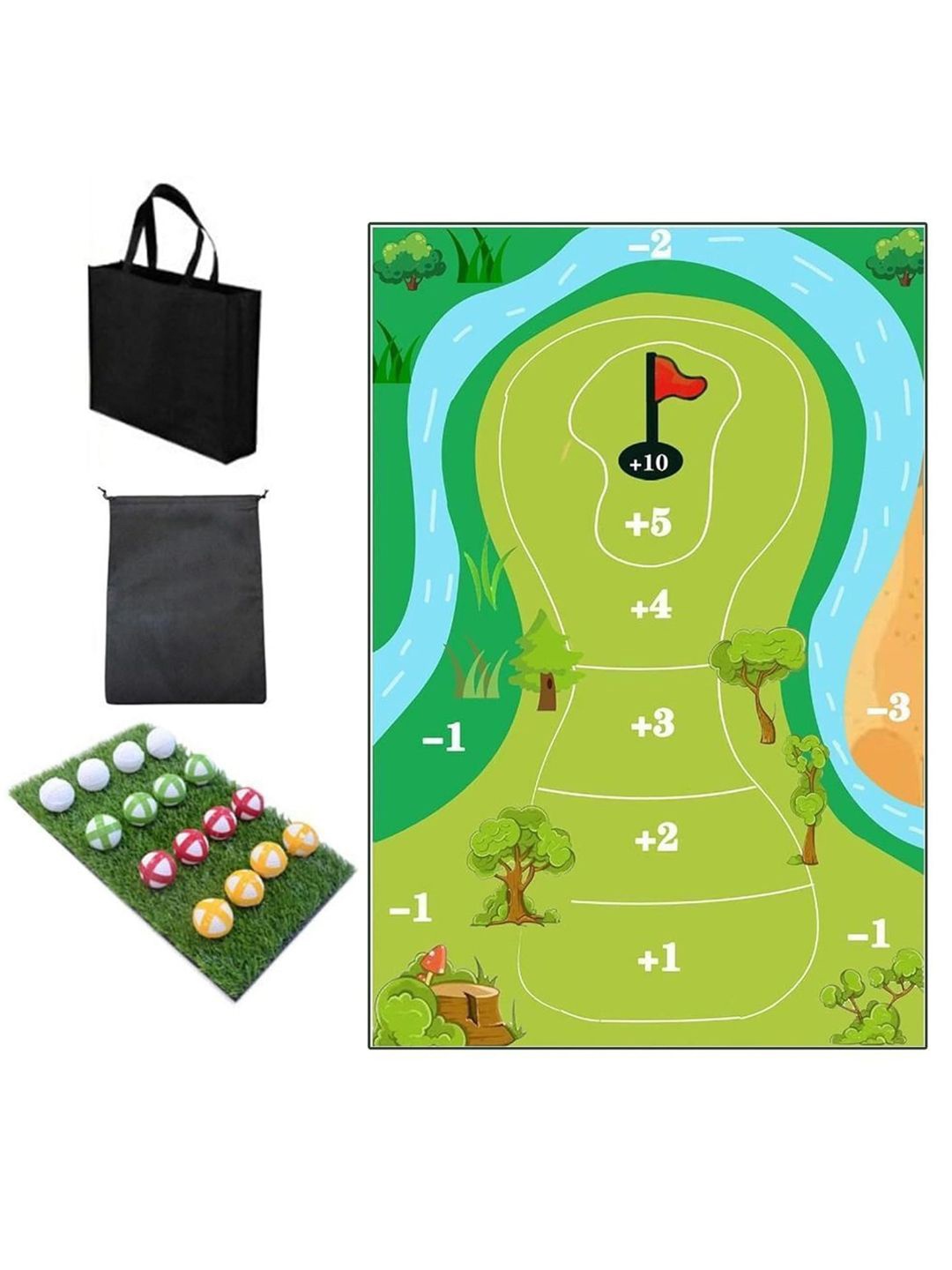 

Kidology Kids Play Mat Activity Toys and Games, Green