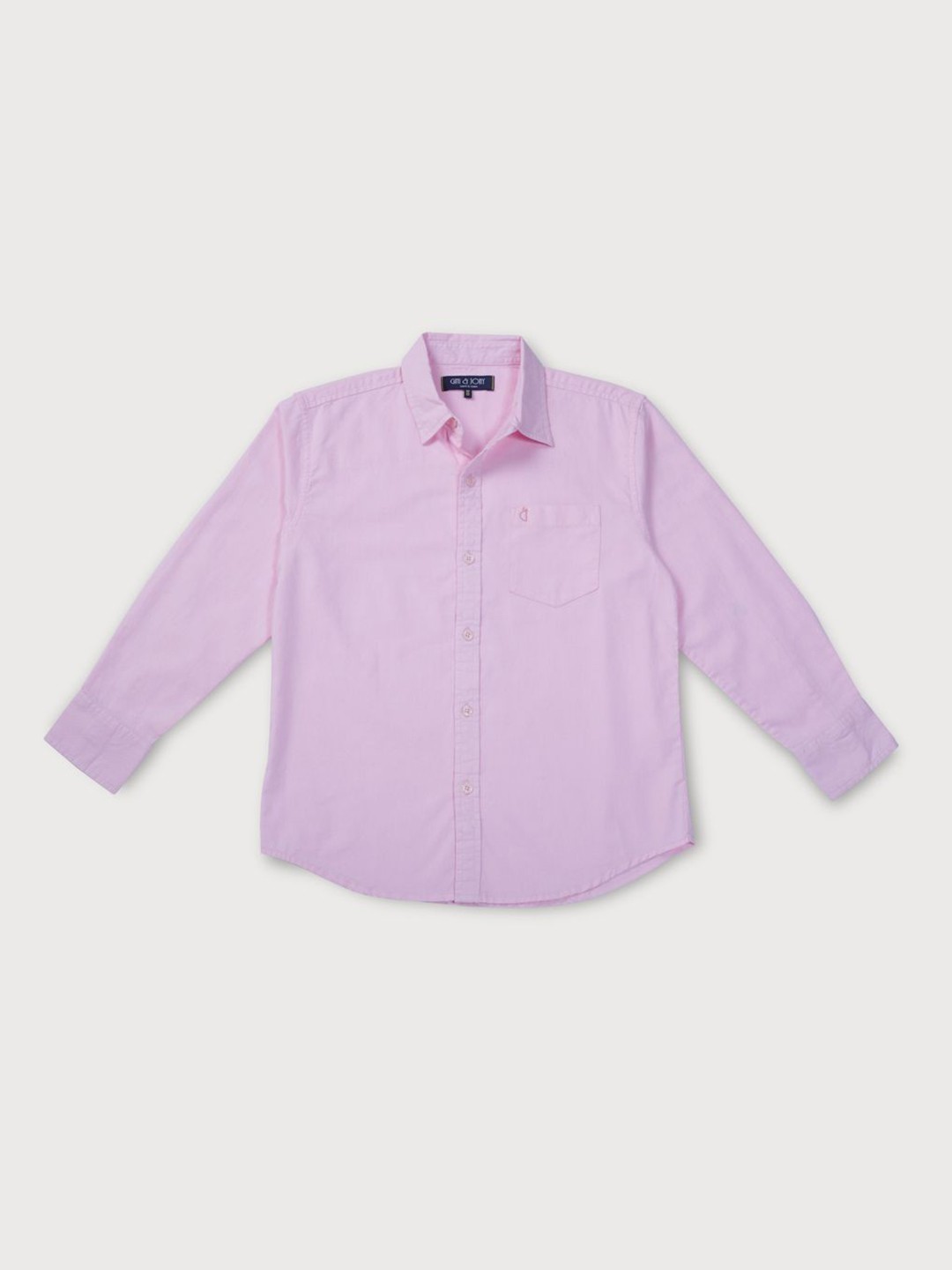 

Gini and Jony Boys Standard Opaque Casual Shirt, Pink