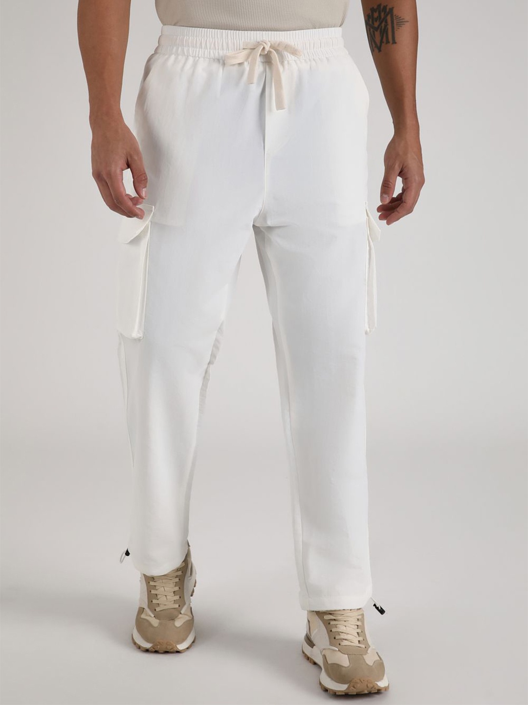 

Banana Club Men Regular Fit Track Pants, White