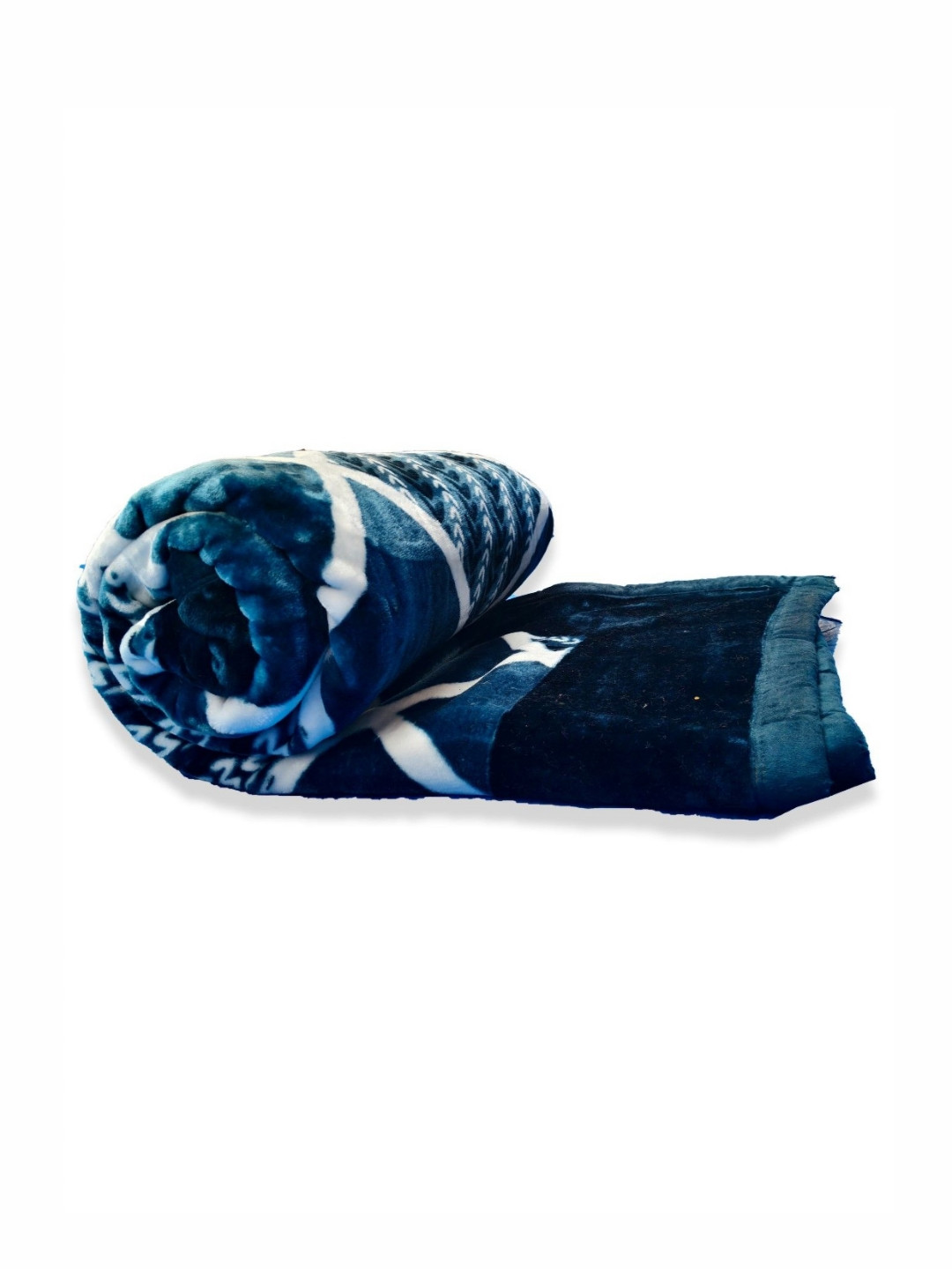 

CG HOMES Navy Blue Mink Heavy Winter 350 GSM Double Bed Blanket
