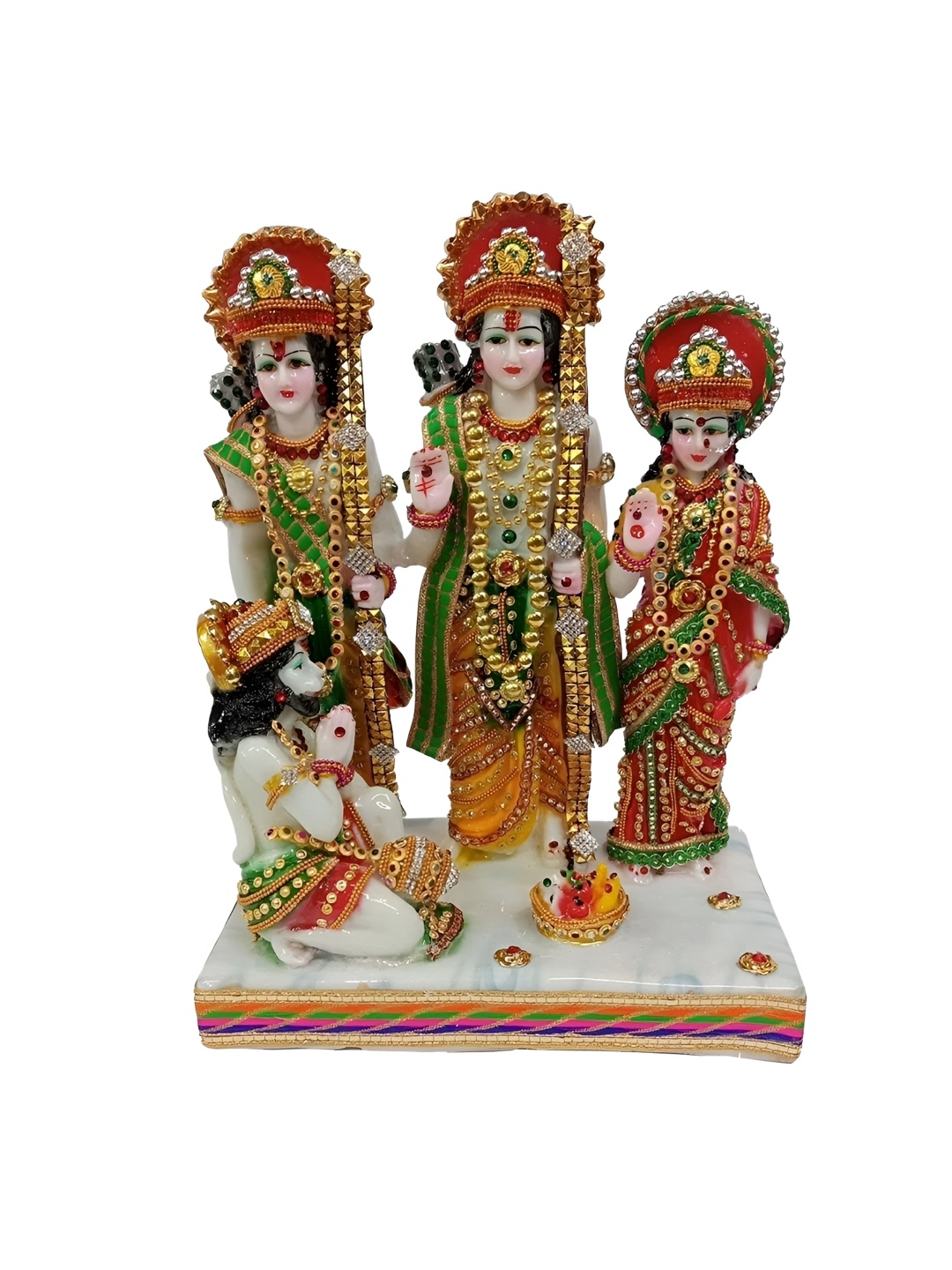 

Craft N Decor Red Religious Figurine Showpiece