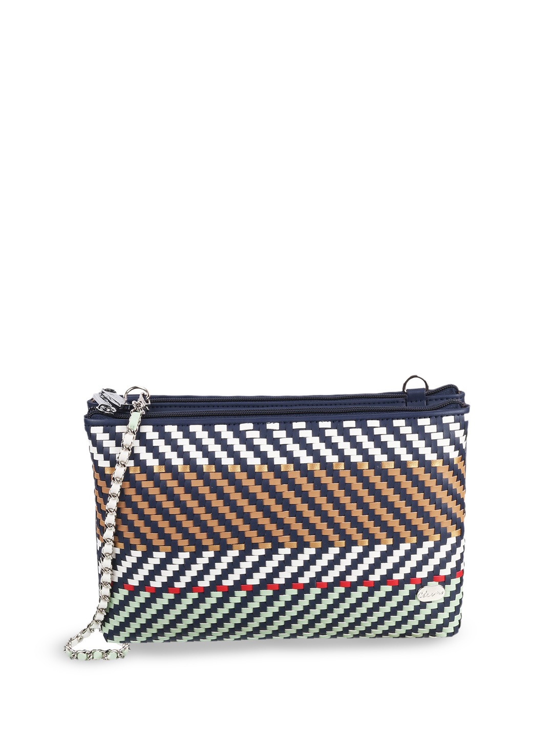 

Cheemo Textured Swagger Sling Bag, Multi