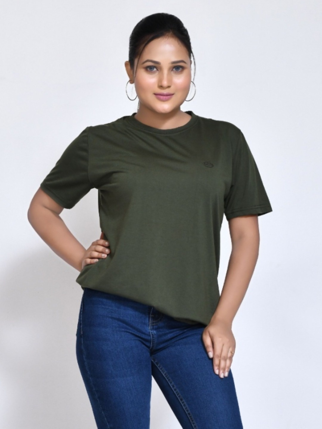 

RAPL Women Pockets T-shirt, Green