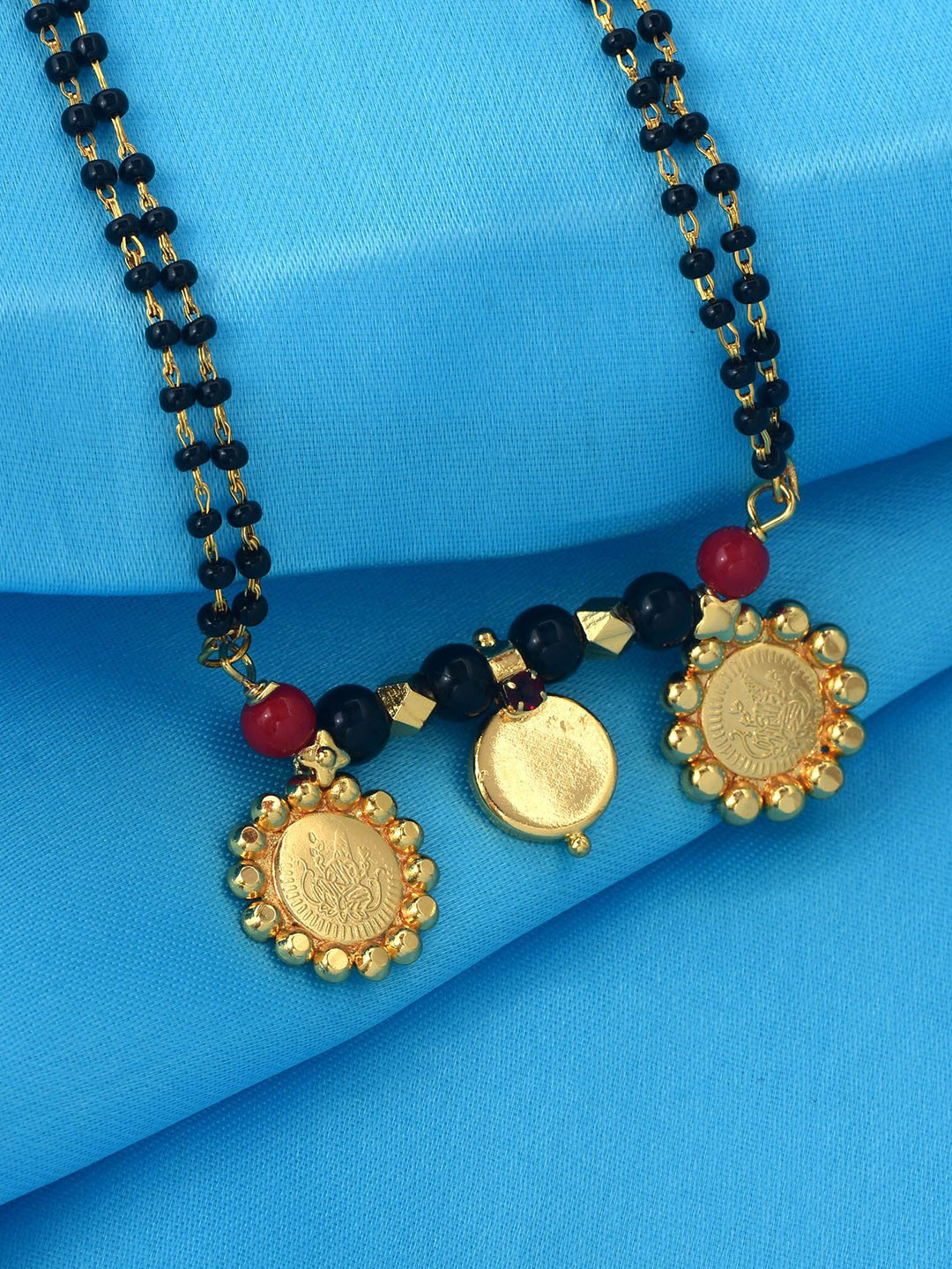 

MEMOIR Gold-Plated Beaded Mangalsutra