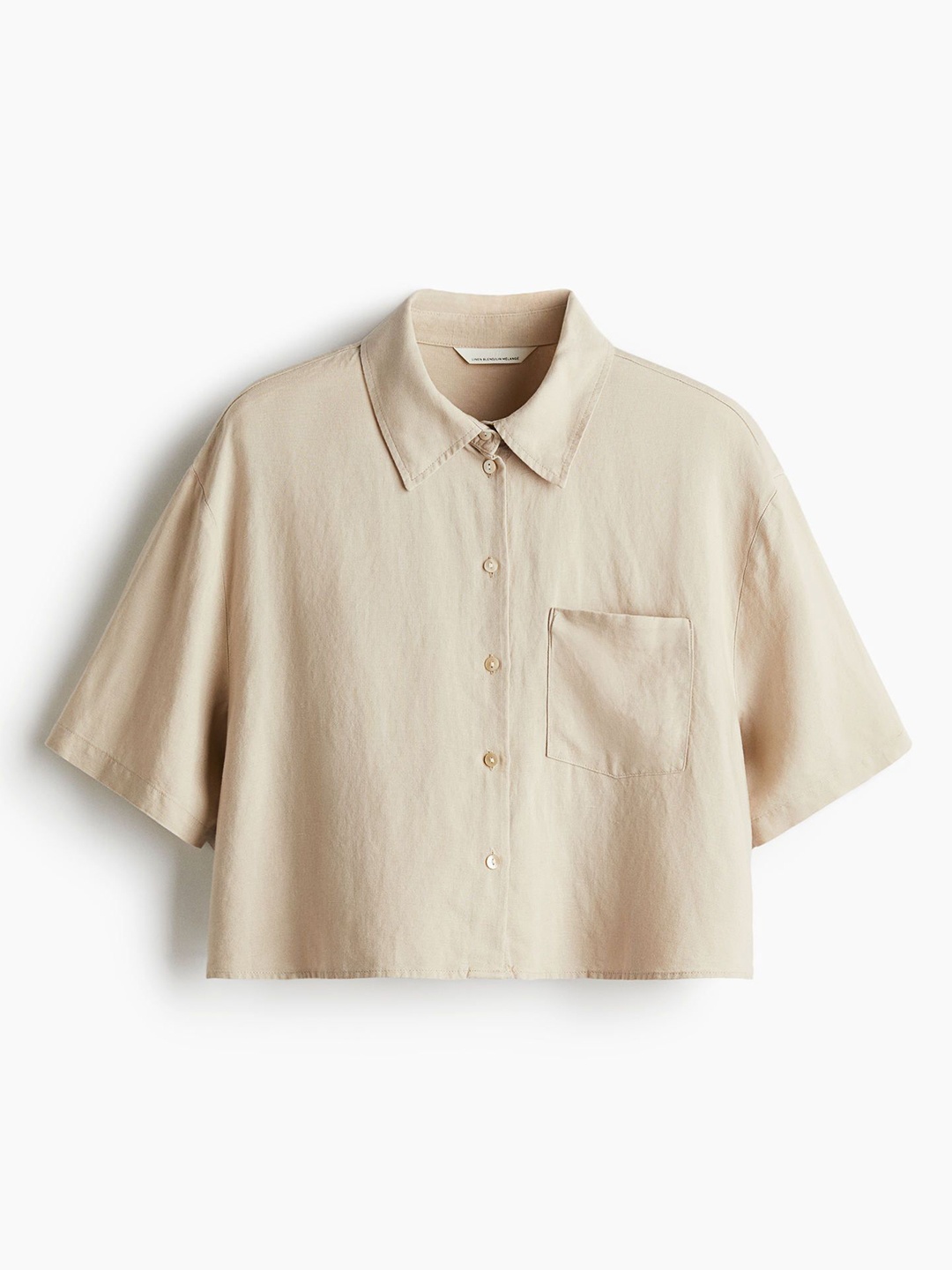 

H&M Women Loose-Fit Shirts, Beige