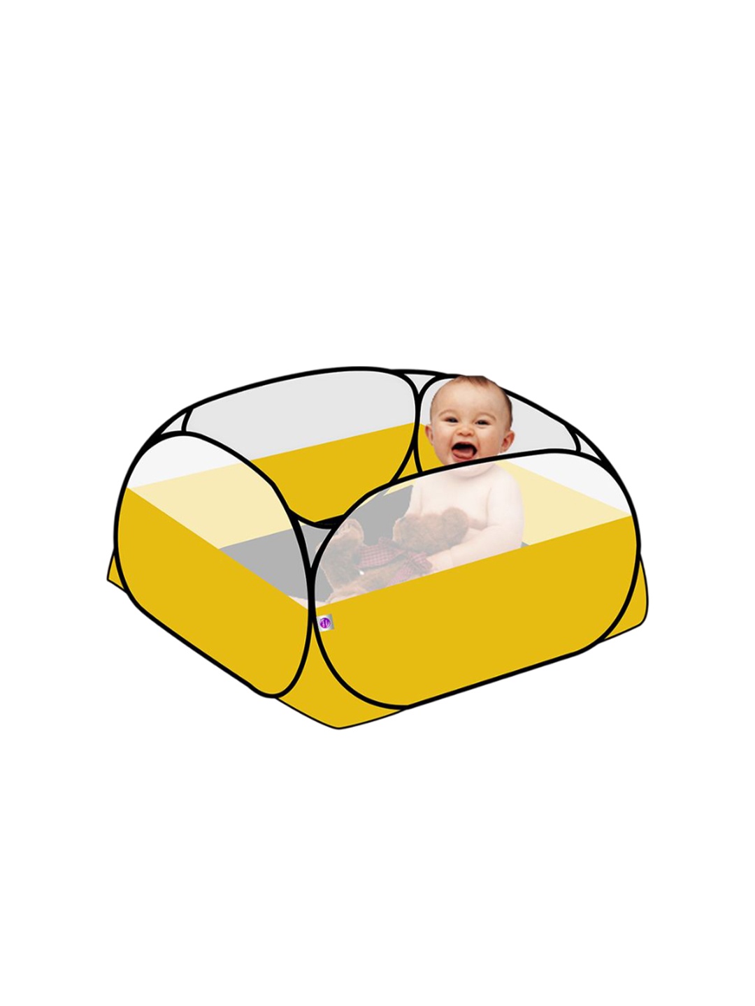 

Silver Shine Portable Ball Pool Play Tent, Yellow