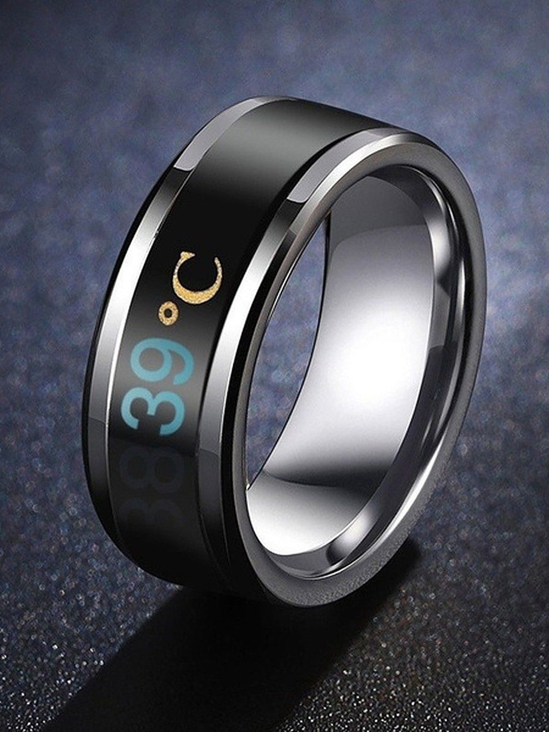 

Lila Stainless Steel Finger Ring, Silver