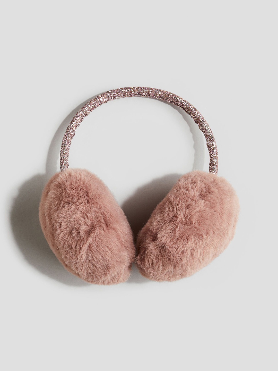 

H&M Girls Fluffy Padded Ear Muffs, Pink