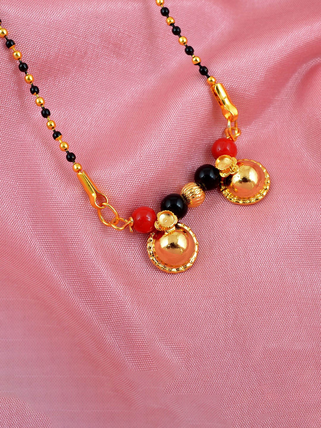 

MEMOIR Gold-Plated Beaded Mangalsutra