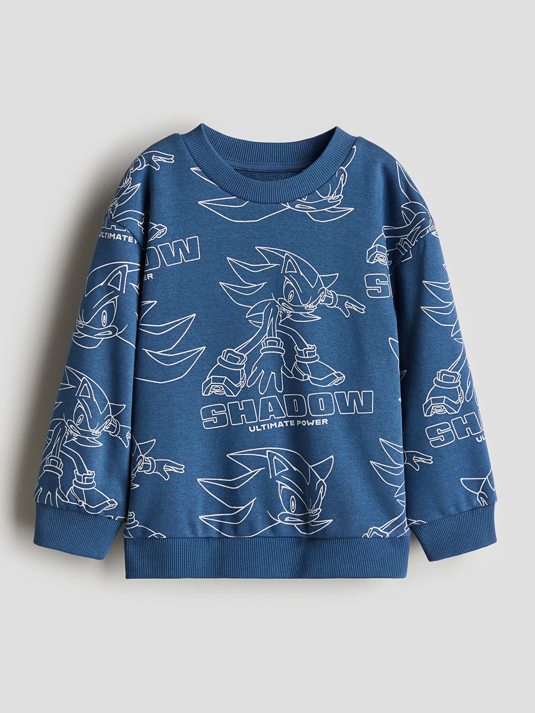 

H&M Boys Printed Sweatshirts, Blue