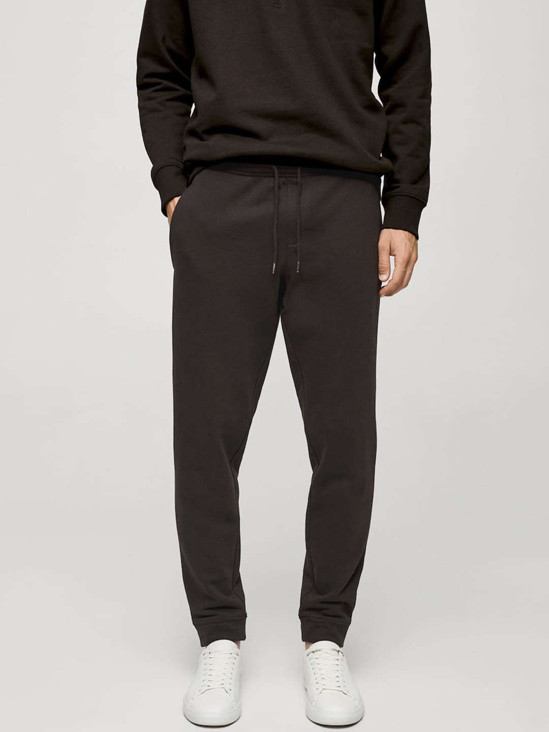 

MANGO MAN Slim-Fit Jogger, Coffee brown