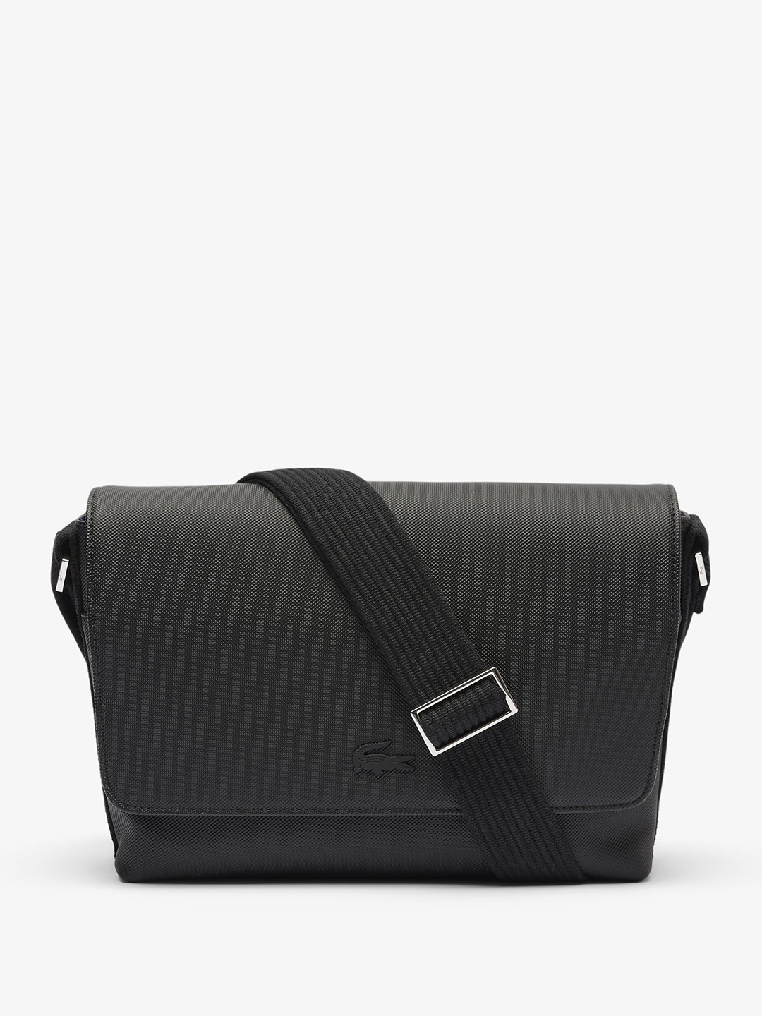 

Lacoste Men Messenger Bag, Black