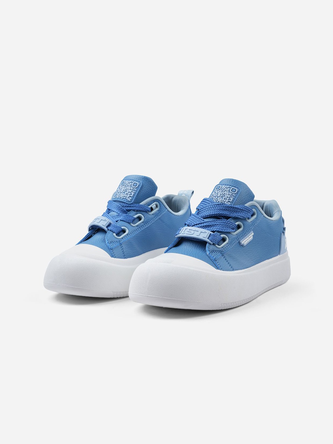 

Solethreads Women Colourblocked Lace-Up Sneakers, Blue