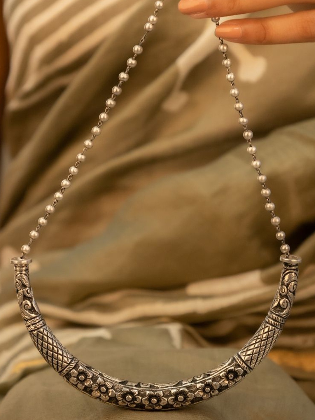 

Shyle Silver Necklace
