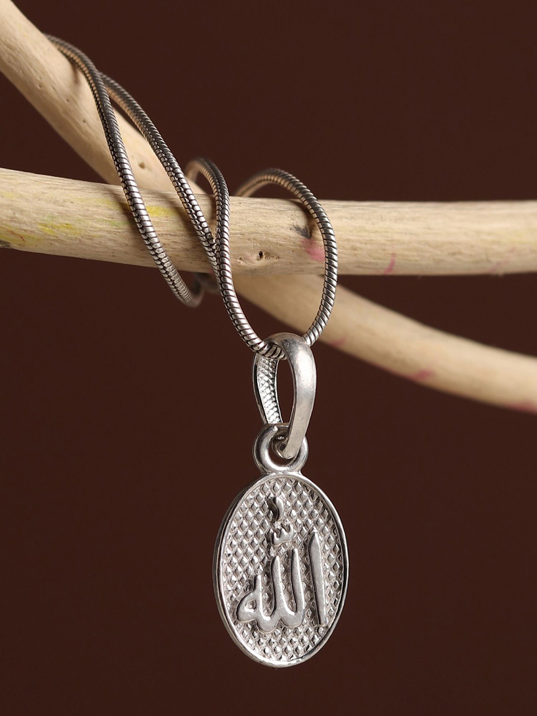 

AKSHAT SAPPHIRE Oval Pendants, Silver