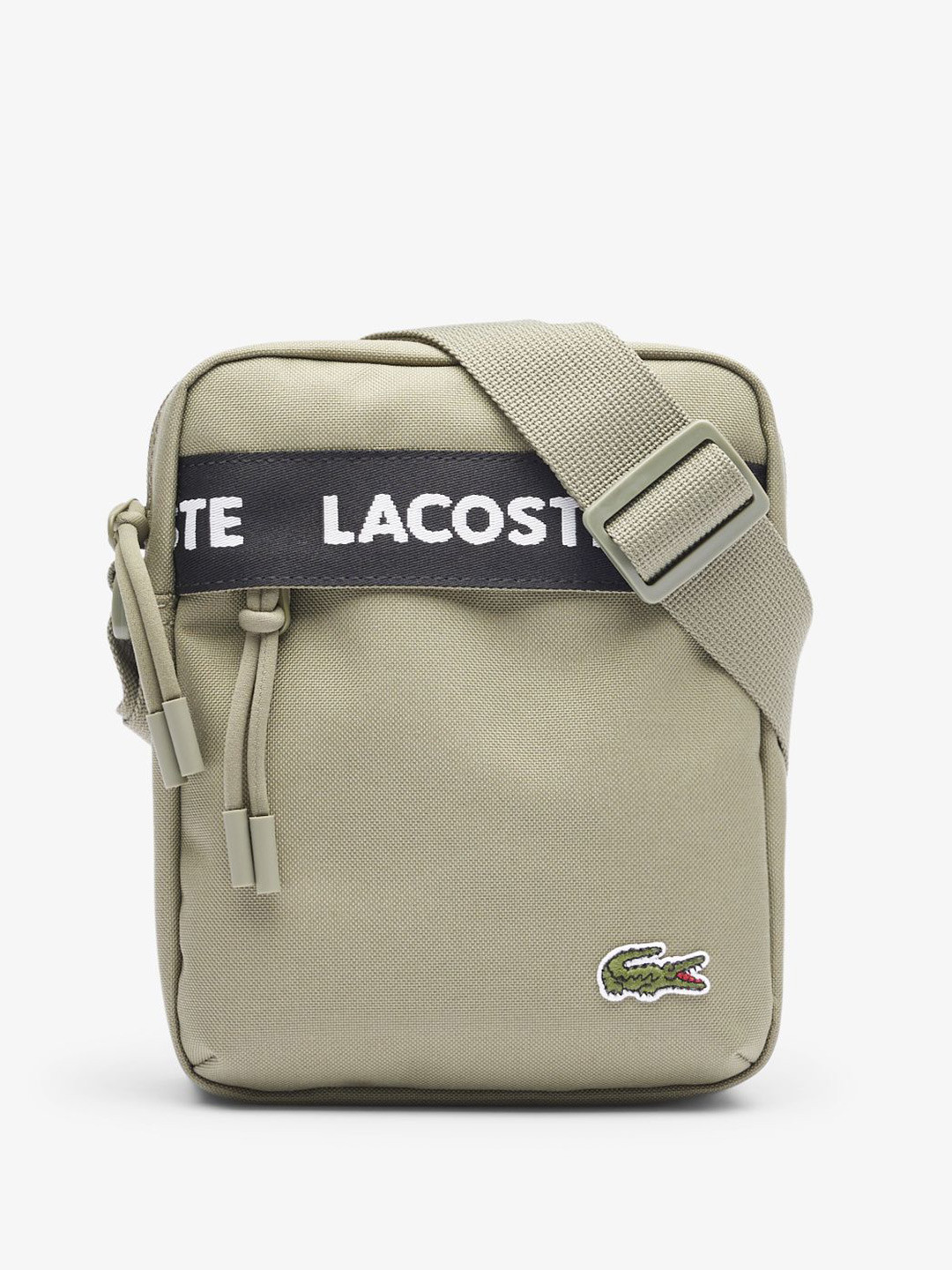 

Lacoste Unisex Messenger Bag, Black