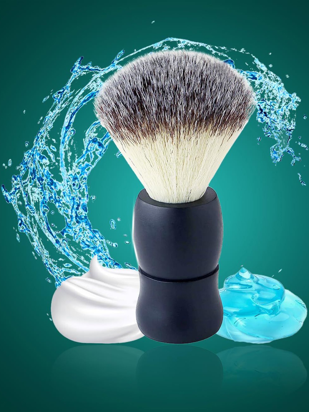 

Pearl Inverse Tulip Shape Super Soft Bristles Shaving Brush - SBB-15 SY, Black