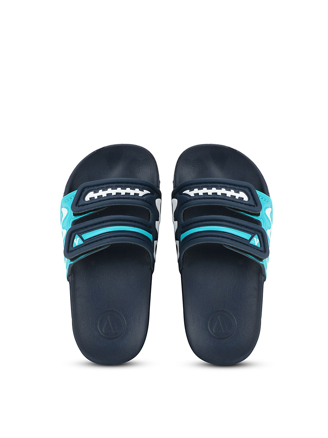 

Aqualite Boys Printed Sliders, Blue