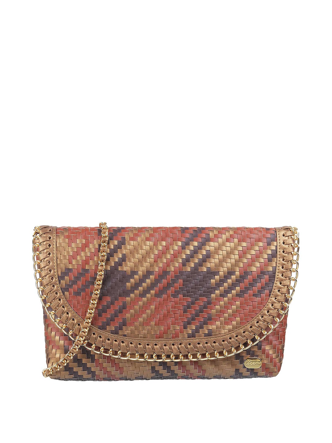 

Cheemo Textured Structured Sling Bag, Multi